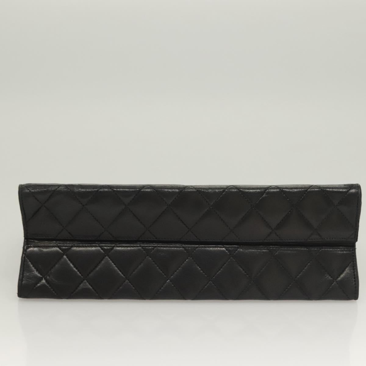 Chanel Vintage, Black, Leather, handbag