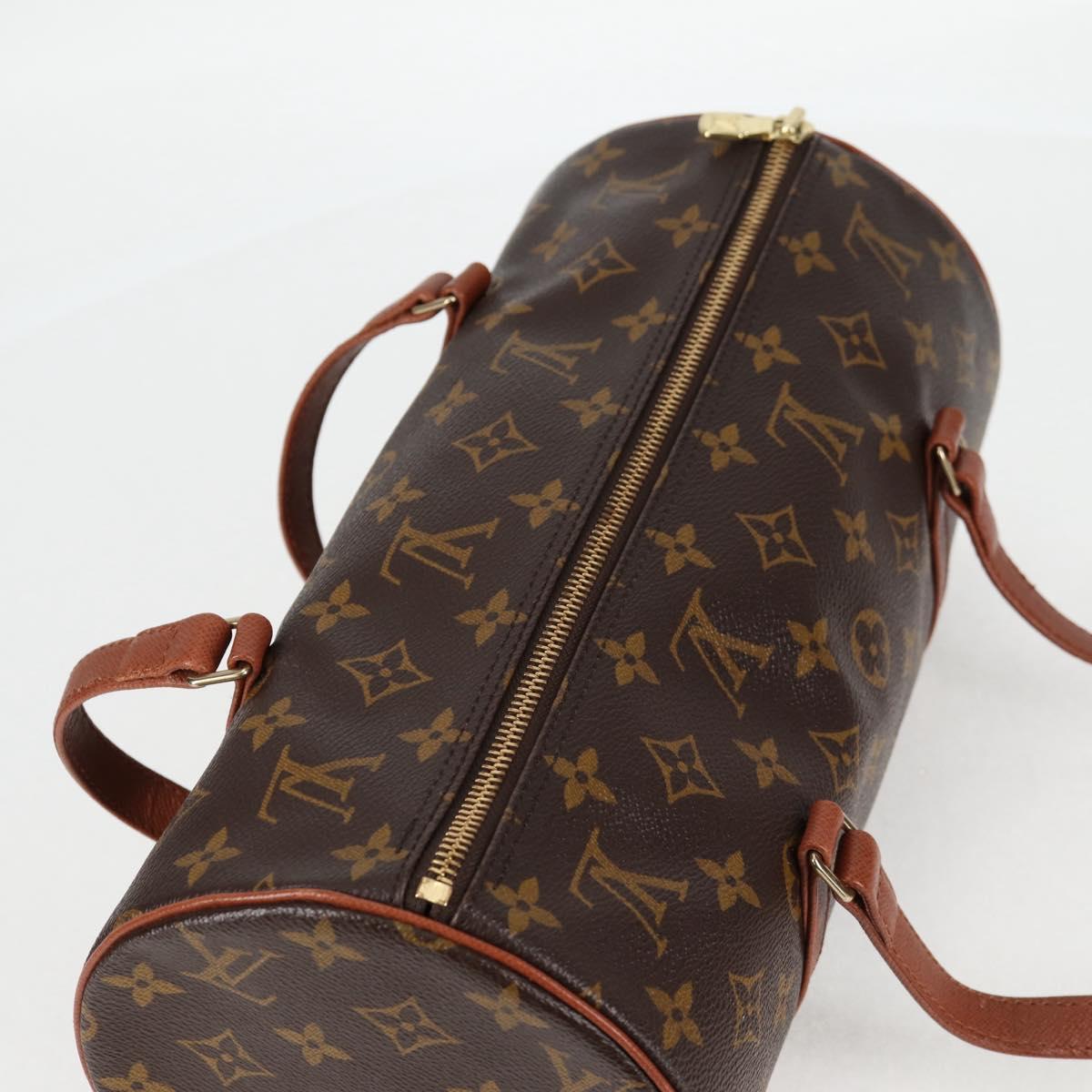 Louis Vuitton Papillon 30, Brown, Canvas, handbag