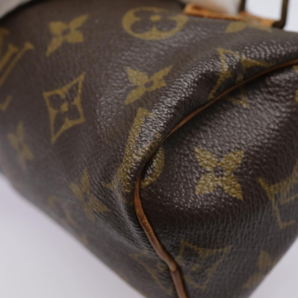 Louis Vuitton Mini speedy, Blue, Canvas, handbag