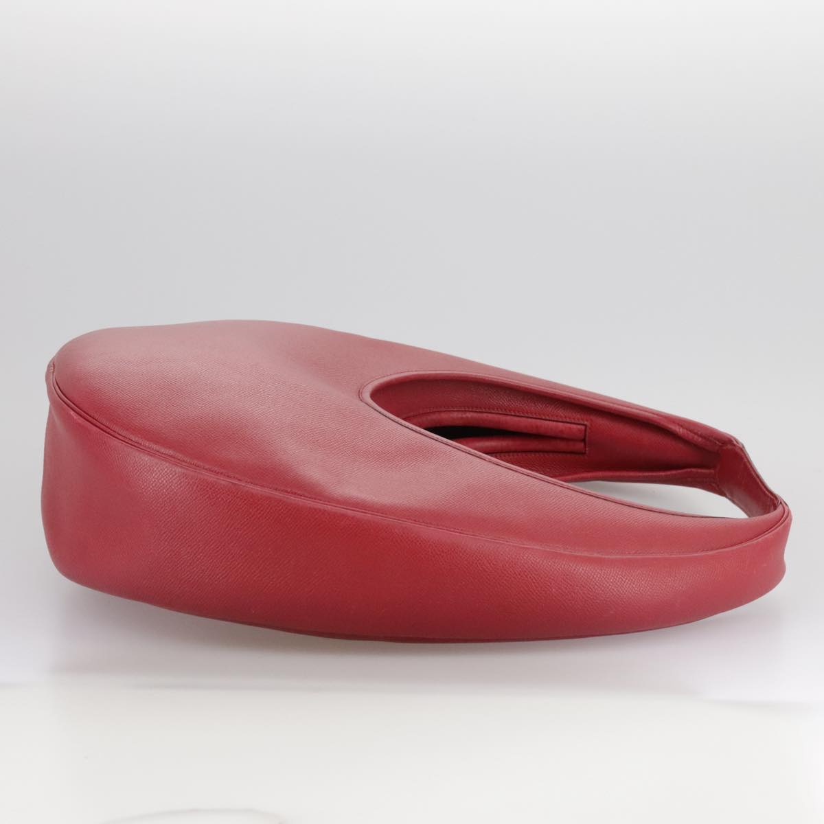 Hermès, Red, Leather, shoulder