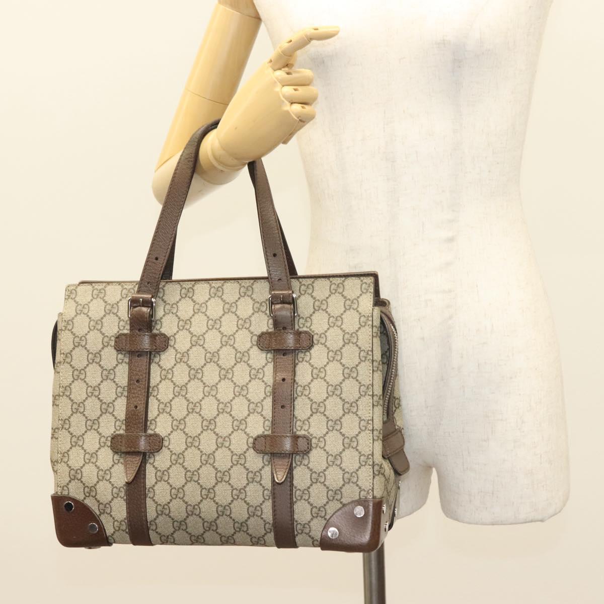 Gucci GG canvas, Beige, Canvas, handbag