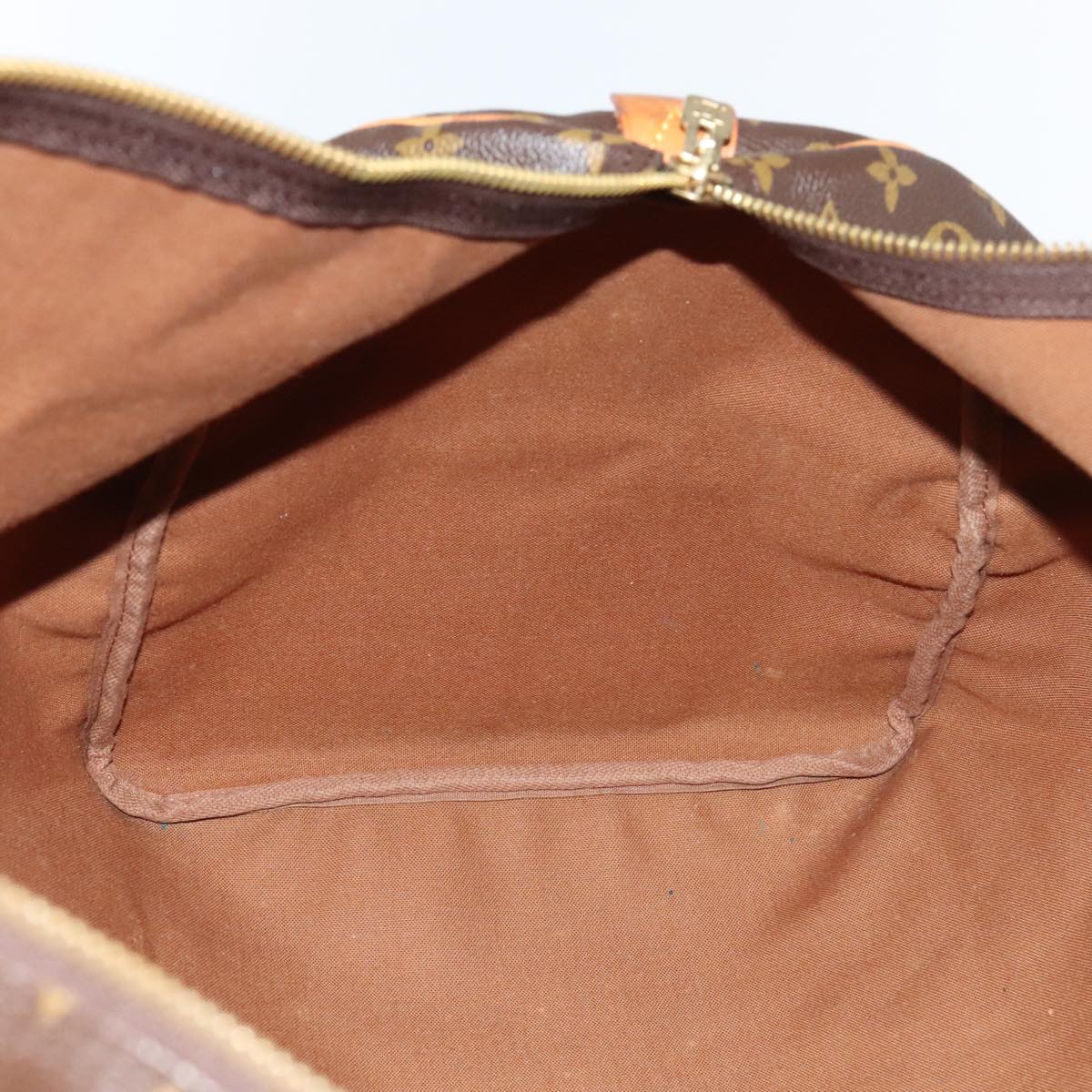Louis Vuitton Keepall 60, Brown, Canvas, travel