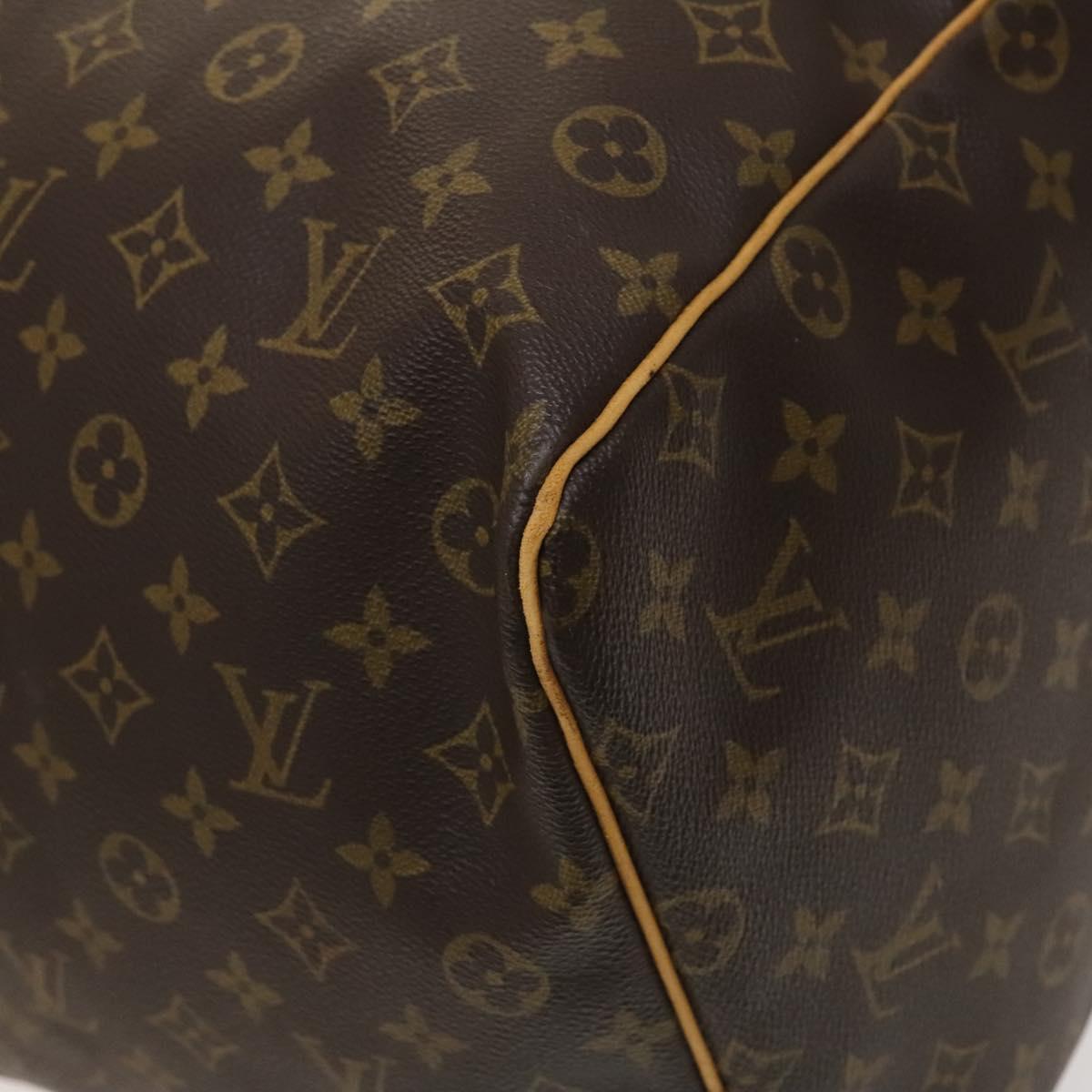 Louis Vuitton Keepall 60, Brown, Canvas, travel