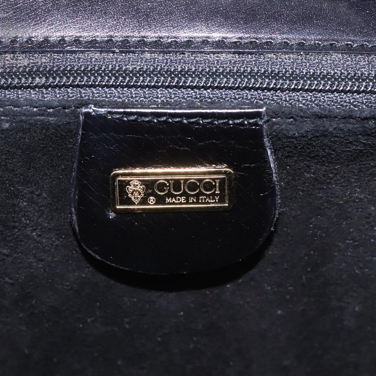 Gucci Readylock, Black, Leather, handbag