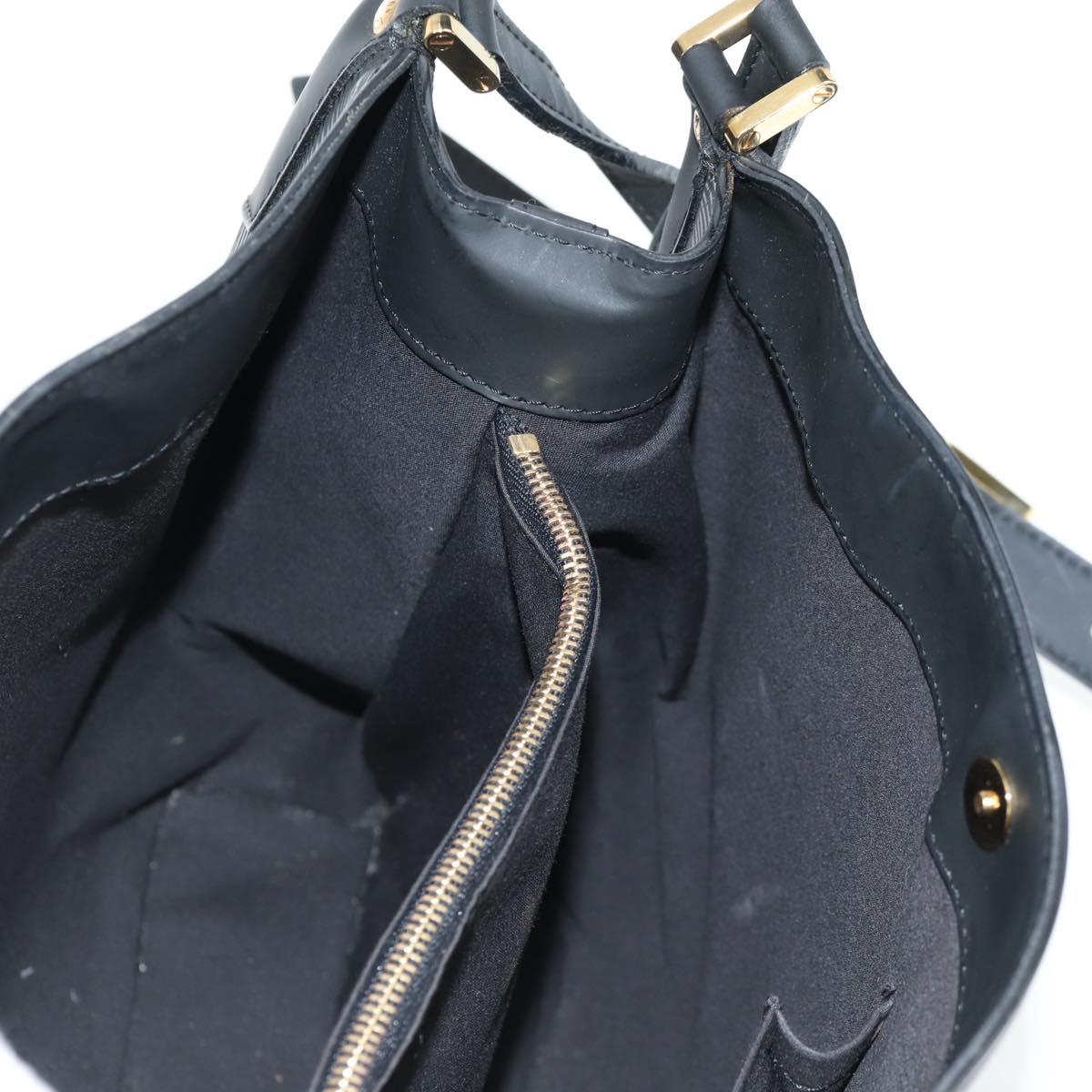 Louis Vuitton Mandala, Black, Leather, shoulder