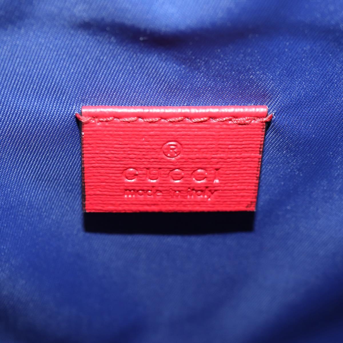 Gucci, Blue, Canvas, shoulder