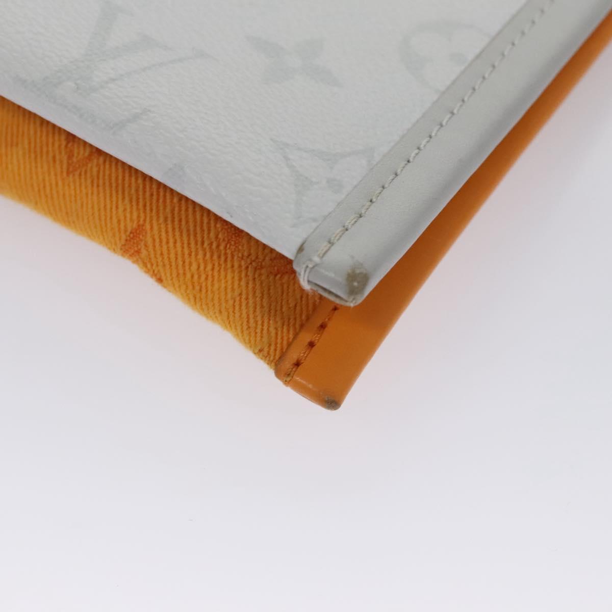 Louis Vuitton Flat messenger, Grey, Canvas, shoulder