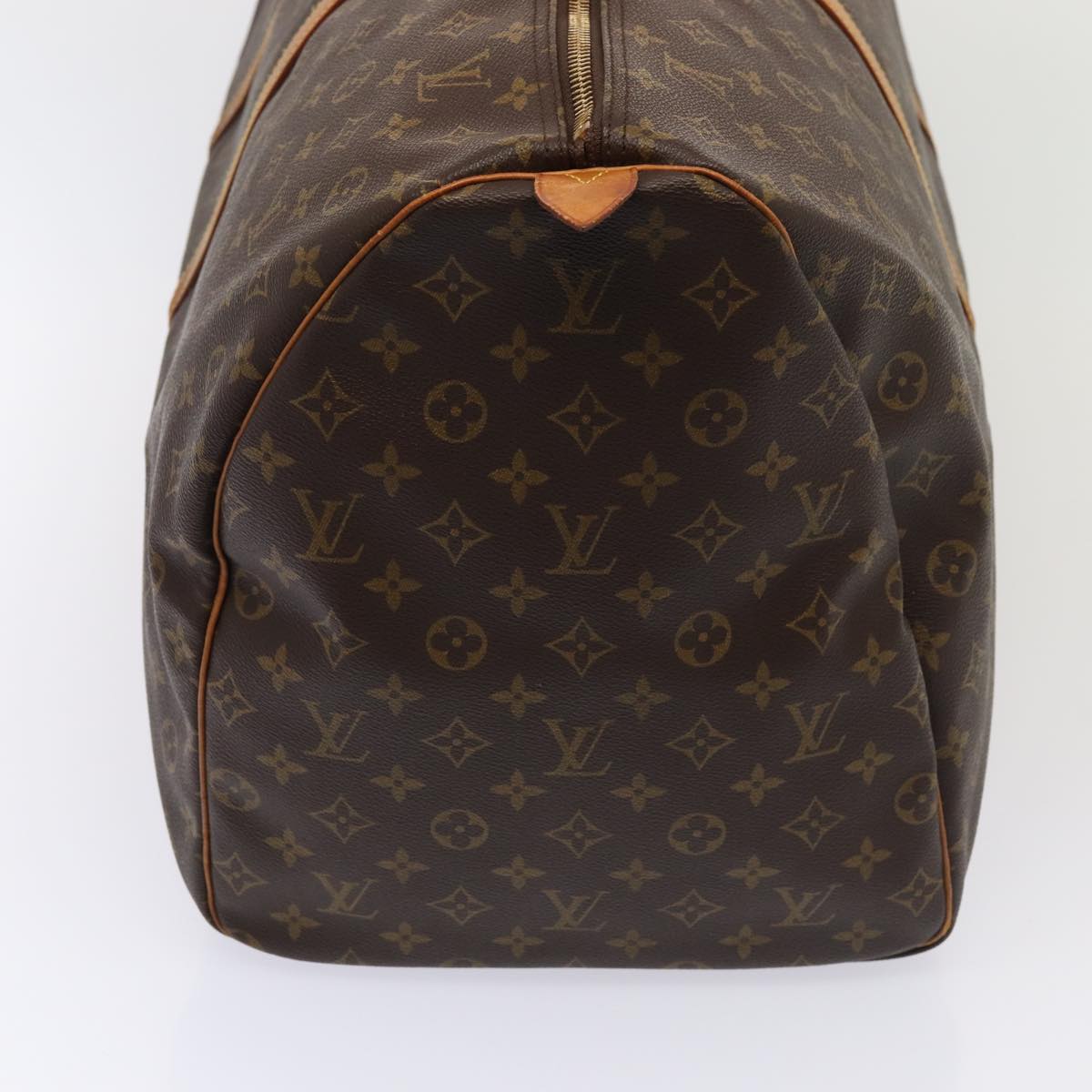 Louis Vuitton Keepall 60, Brown, Canvas, travel