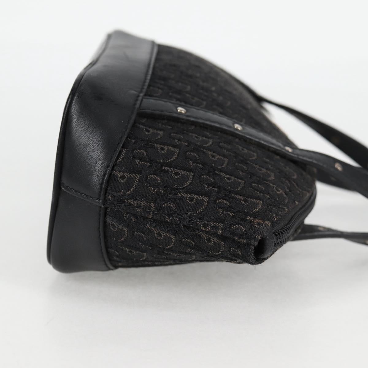 Dior Diorissimo, Black, "CANVAS, LEATHER", handbag