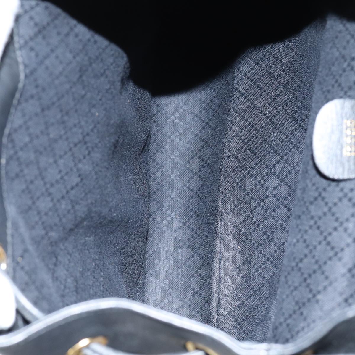 Gucci Bamboo, Black, Leather, backpack