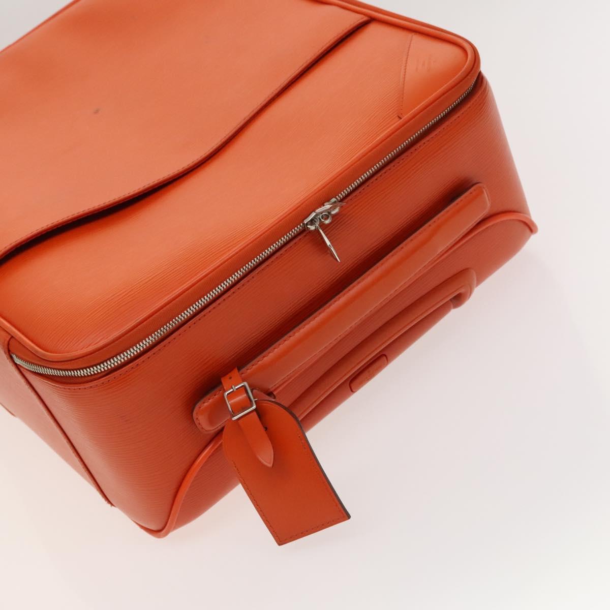 Louis Vuitton Pegase, Orange, Leather, travel