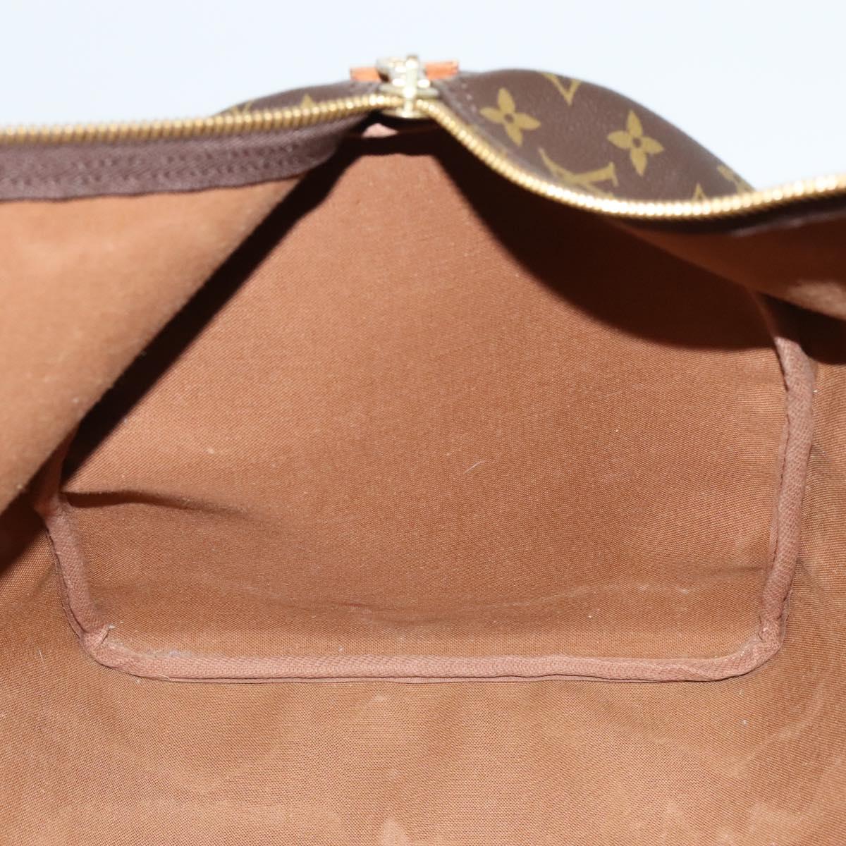Louis Vuitton Keepall 55, Brown, Canvas, travel