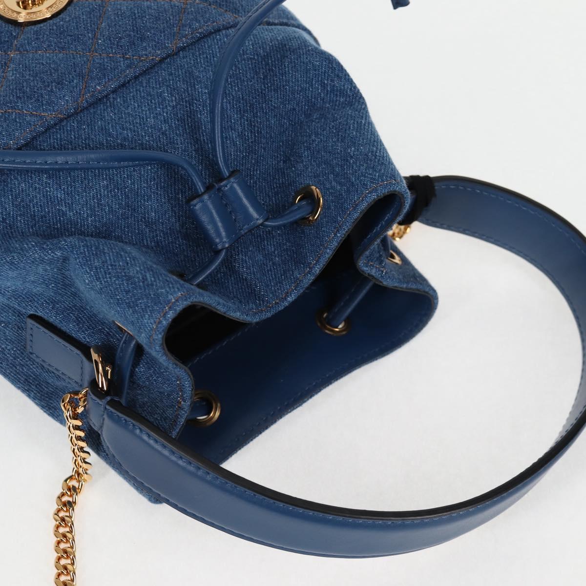 Versace Medusa, Blue, Denim - Jeans, handbag