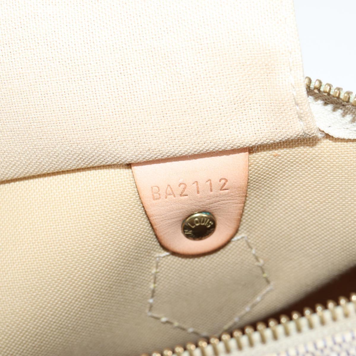 Louis Vuitton Speedy 30, White, Canvas, handbag