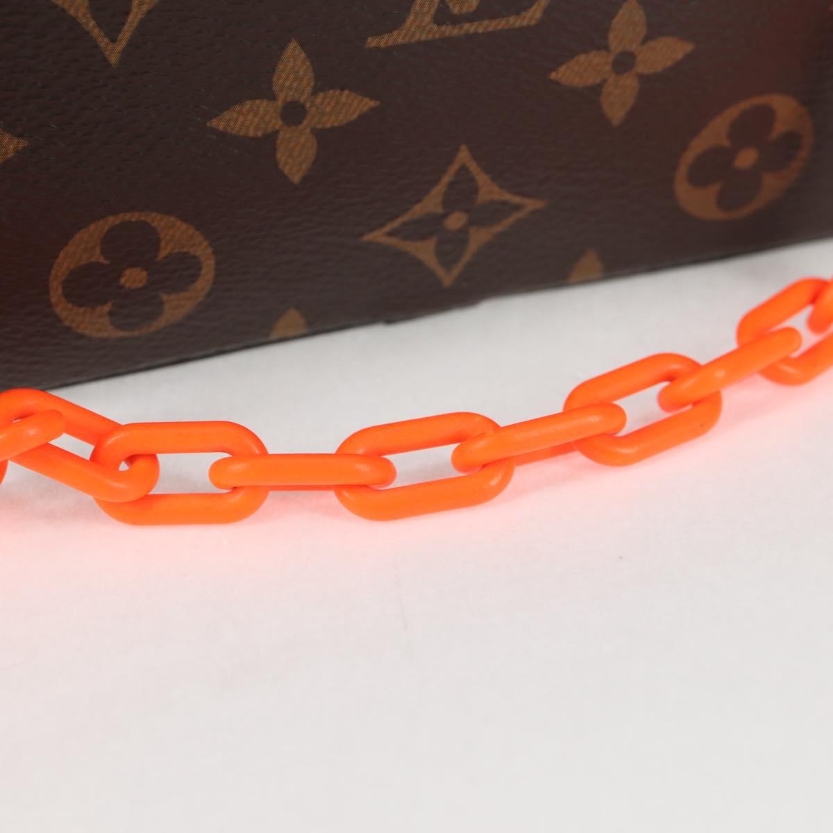 Louis Vuitton Volga, Brown, Canvas, clutch