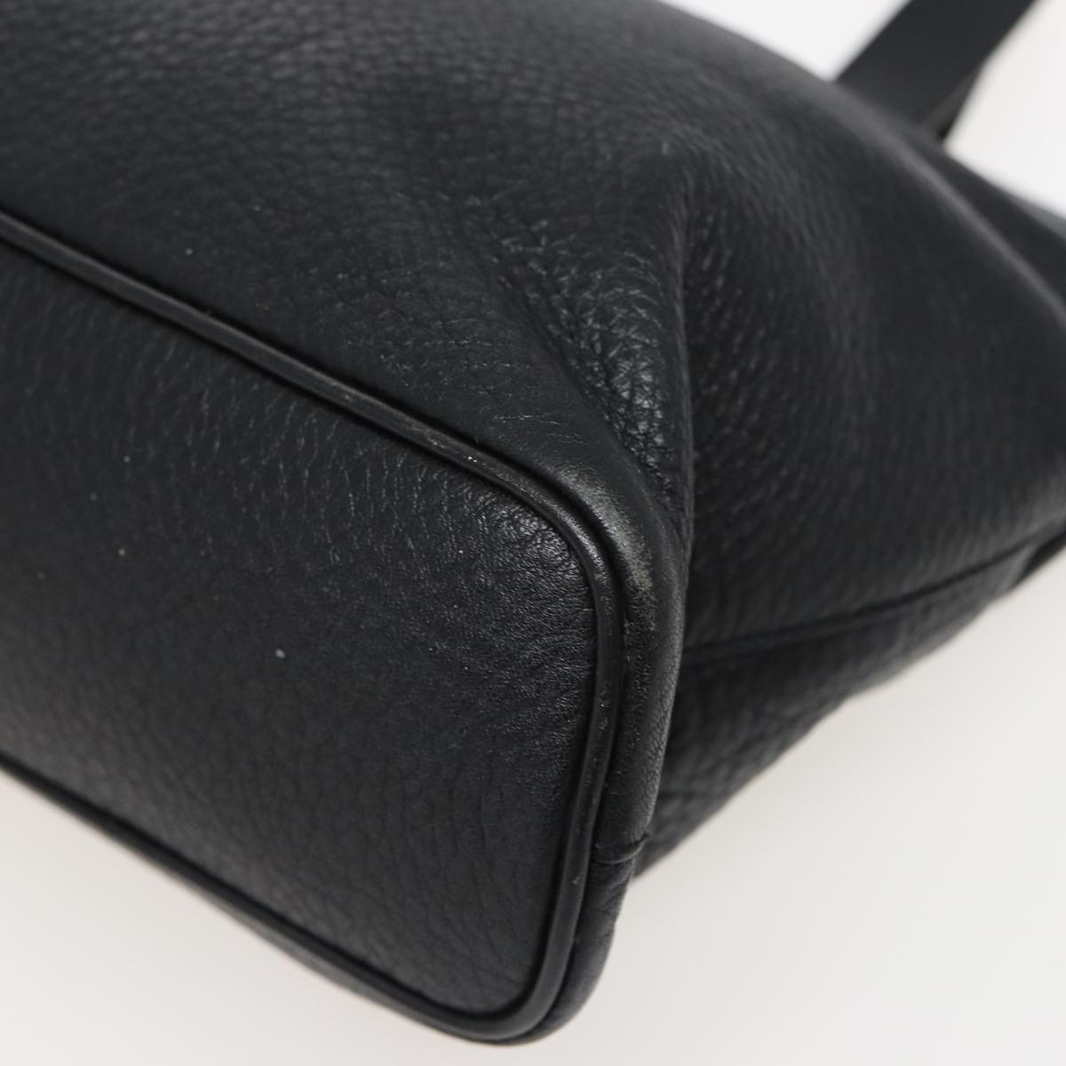 Burberry, Black, Leather, handbag