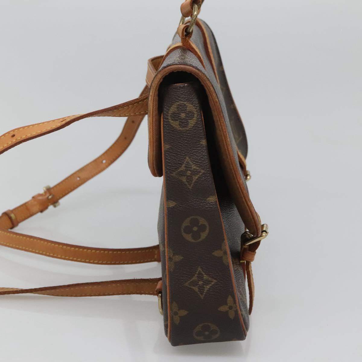 Louis Vuitton Marelle, Brown, Canvas, backpack