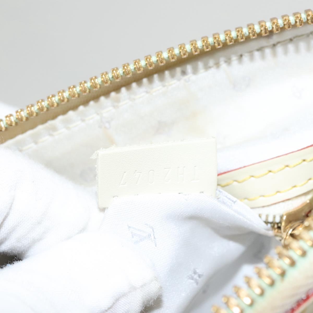 Louis Vuitton Lockit, White, Leather, handbag