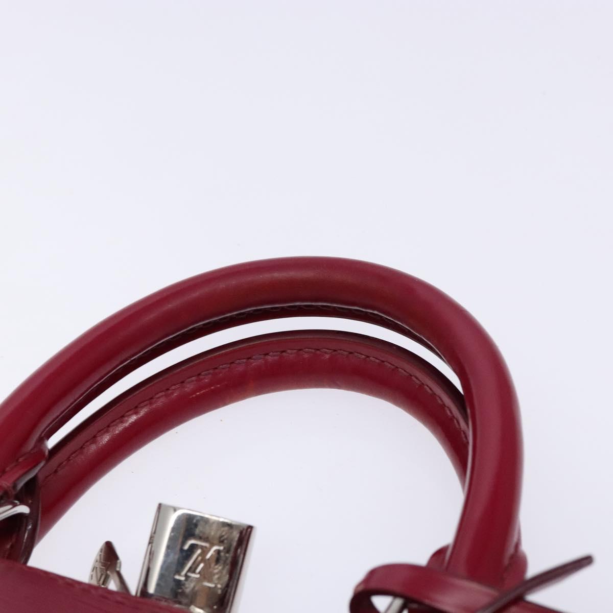 Louis Vuitton Alma, Pink, Leather, handbag