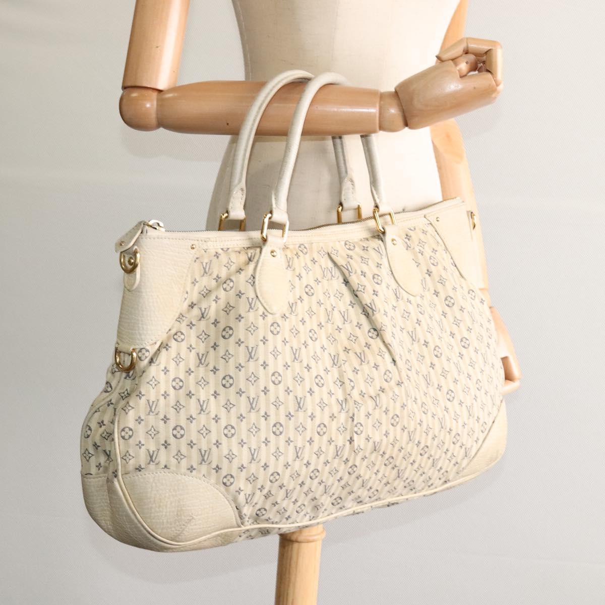 Louis Vuitton Marina GM, Blue, Canvas, handbag