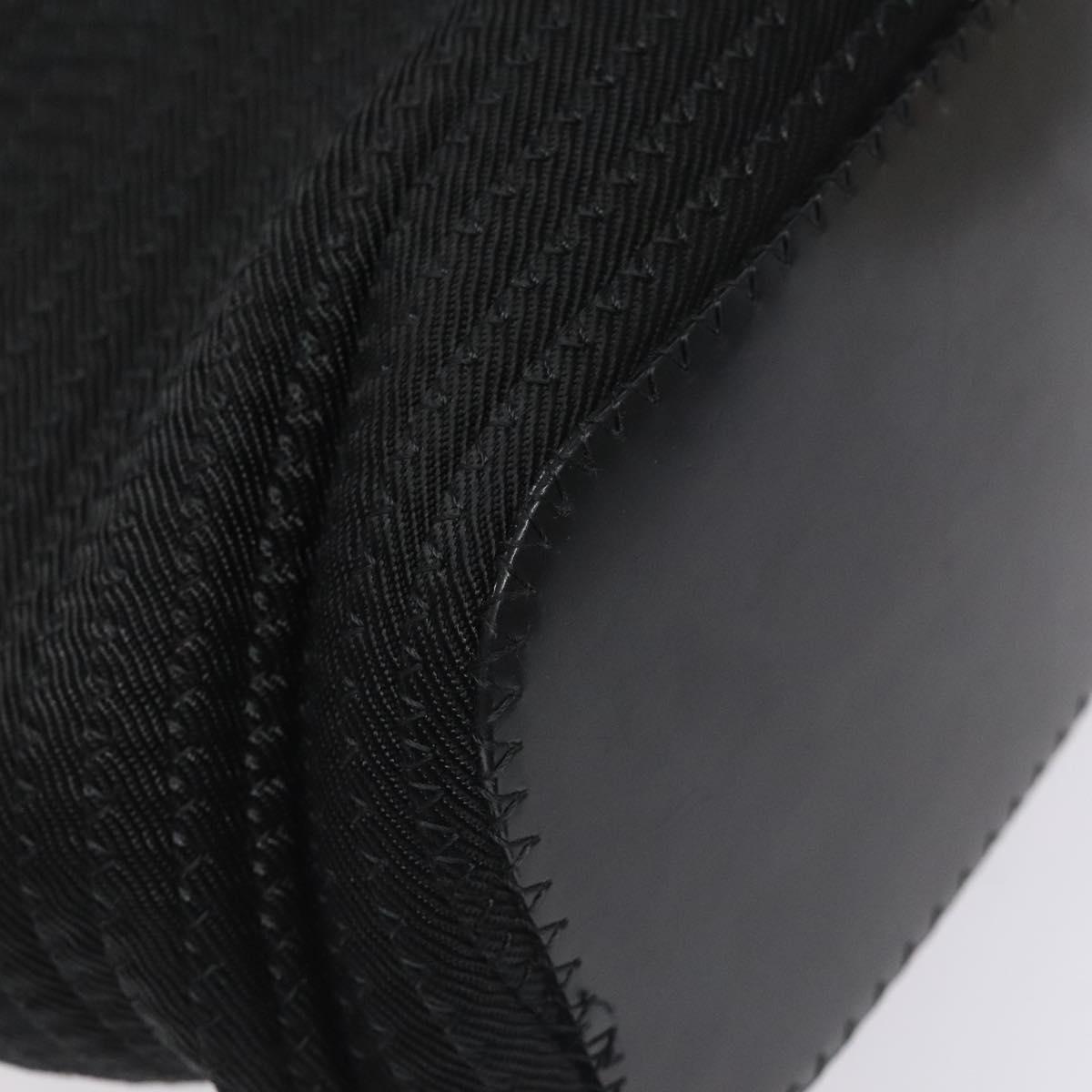 Gucci Bamboo, Black, Canvas, tote