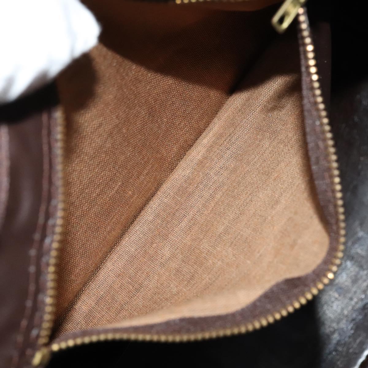 Dior Boston, Brown, Canvas, travel