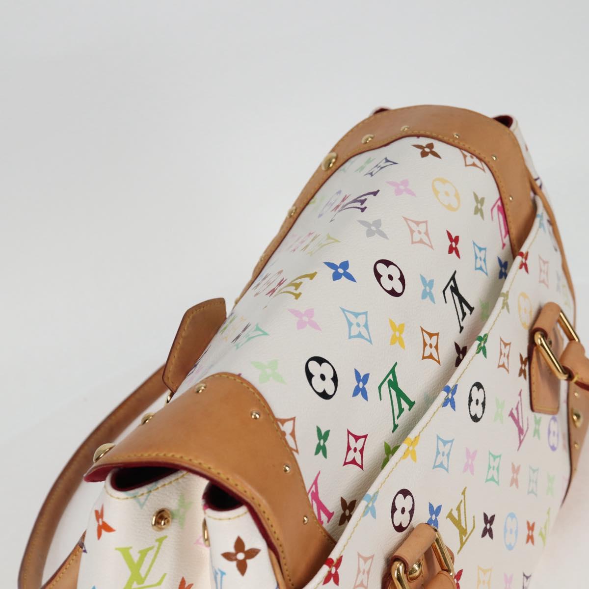 Louis Vuitton Beverly, White, Canvas, handbag