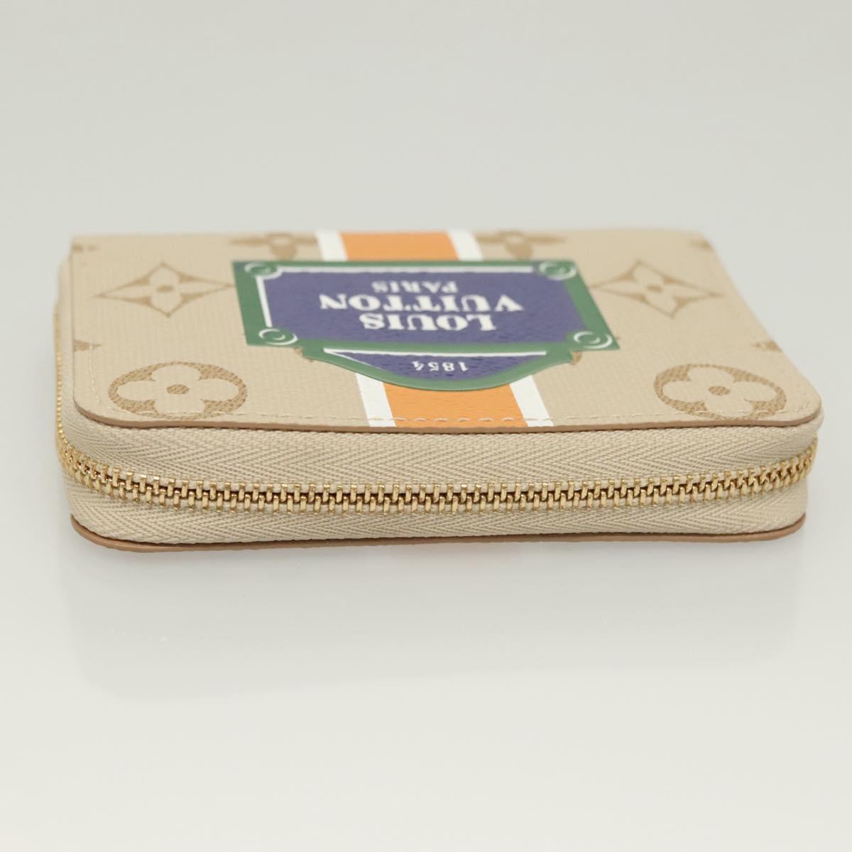 Louis Vuitton Zippy coin purse, Beige, Canvas, wallet