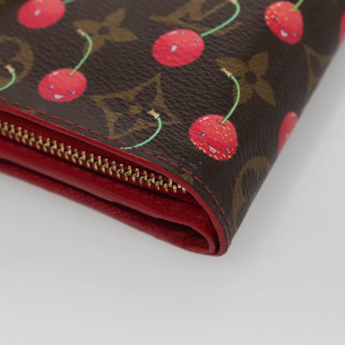 Louis Vuitton Compact zip, Brown, Canvas, wallet