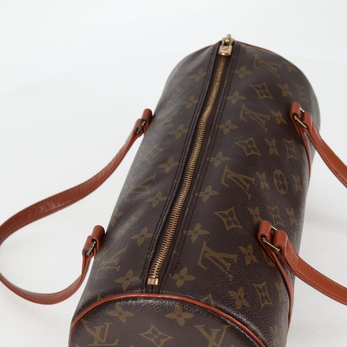 Louis Vuitton Papillon 30, Brown, Canvas, handbag