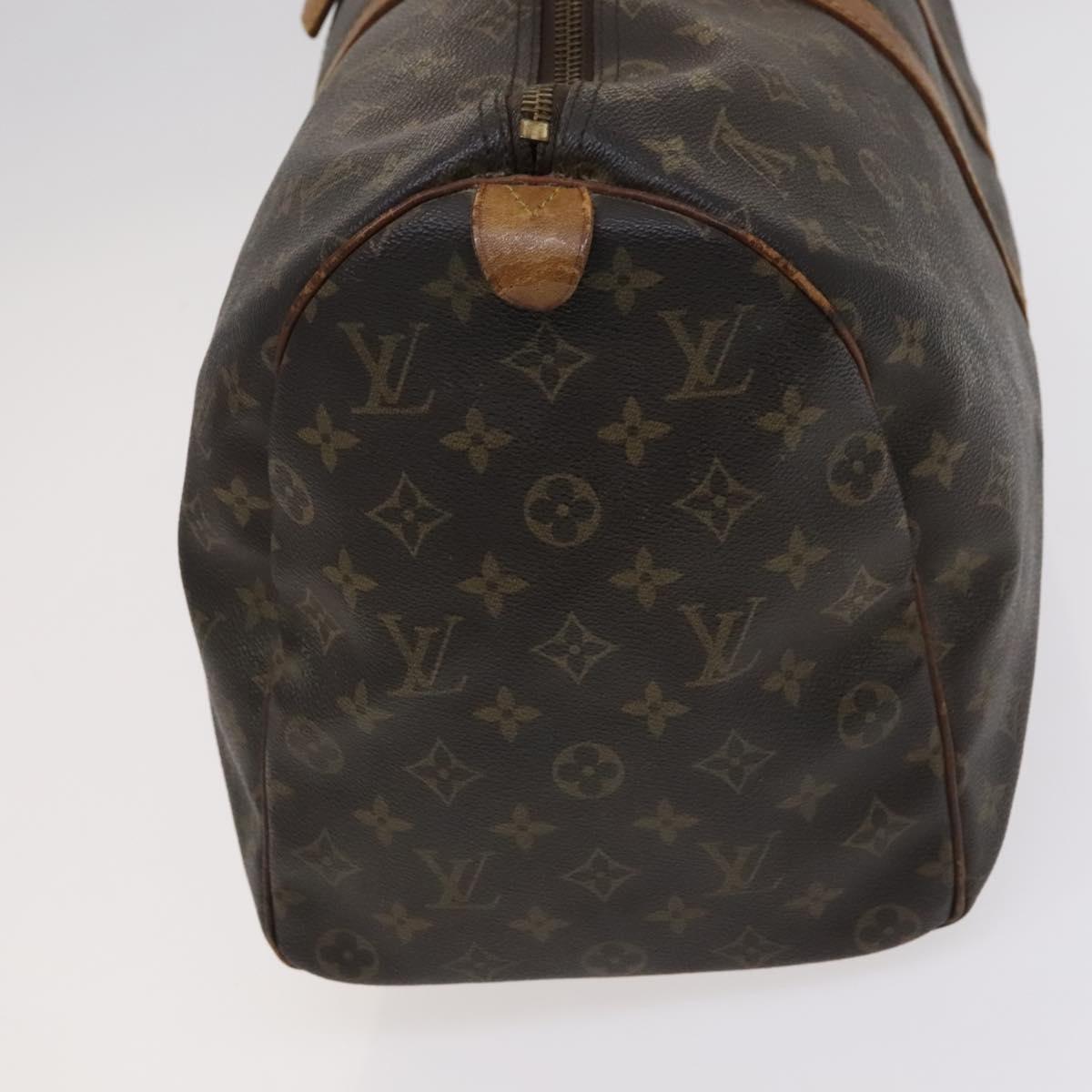 Louis Vuitton Keepall 45, Brown, Canvas, travel