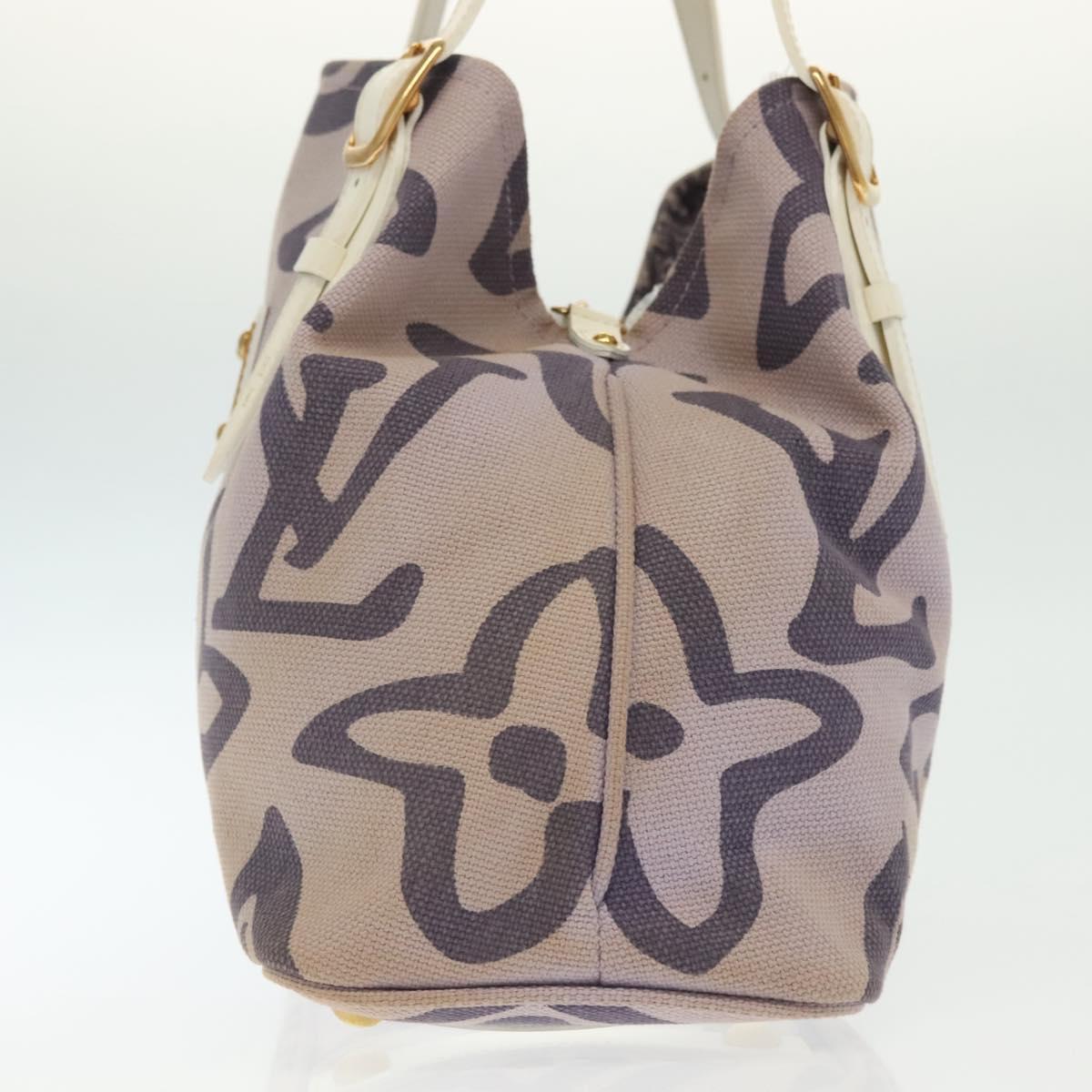 Louis Vuitton Tahitienne, Purple, Canvas, shoulder