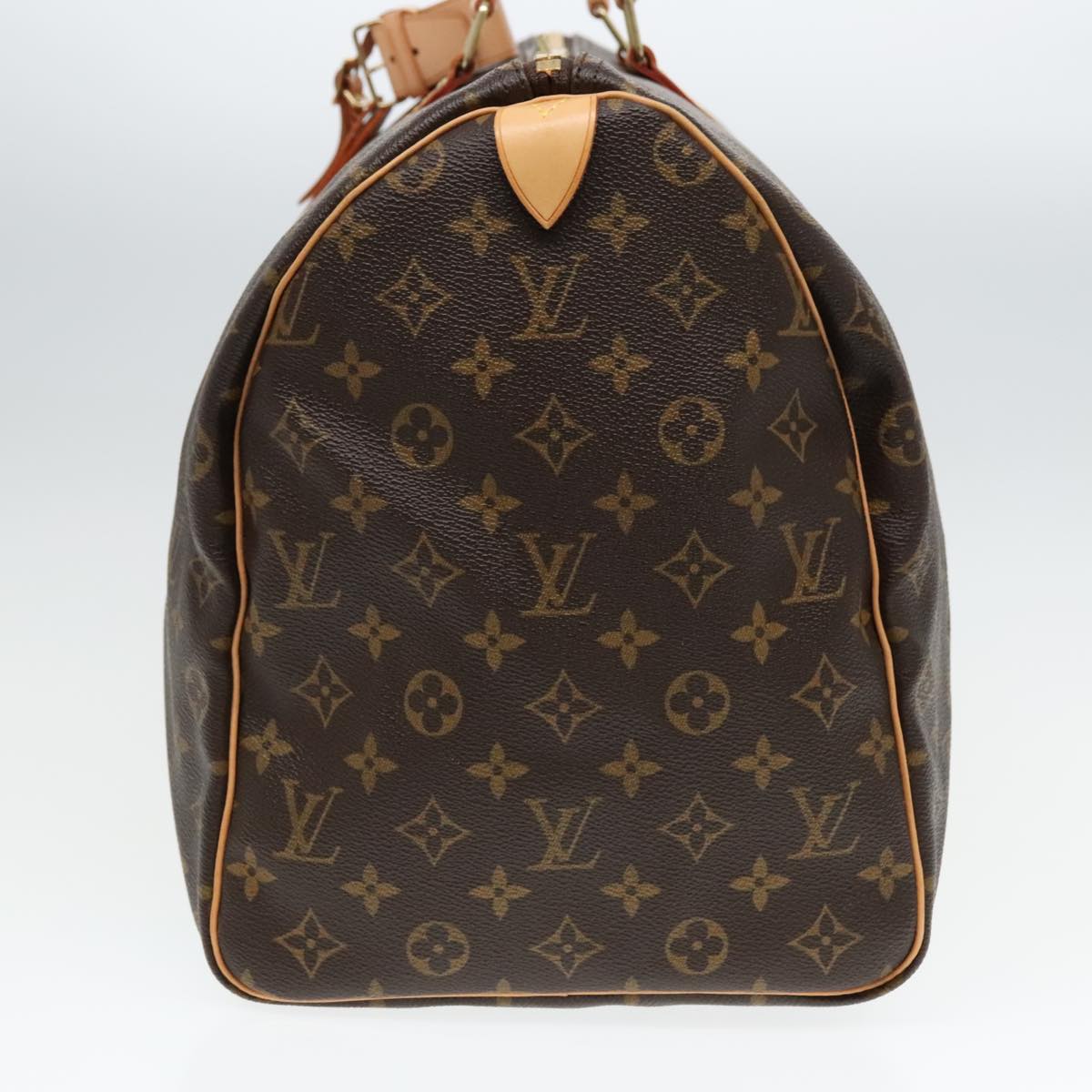 Louis Vuitton Keepall 50, Brown, Canvas, travel