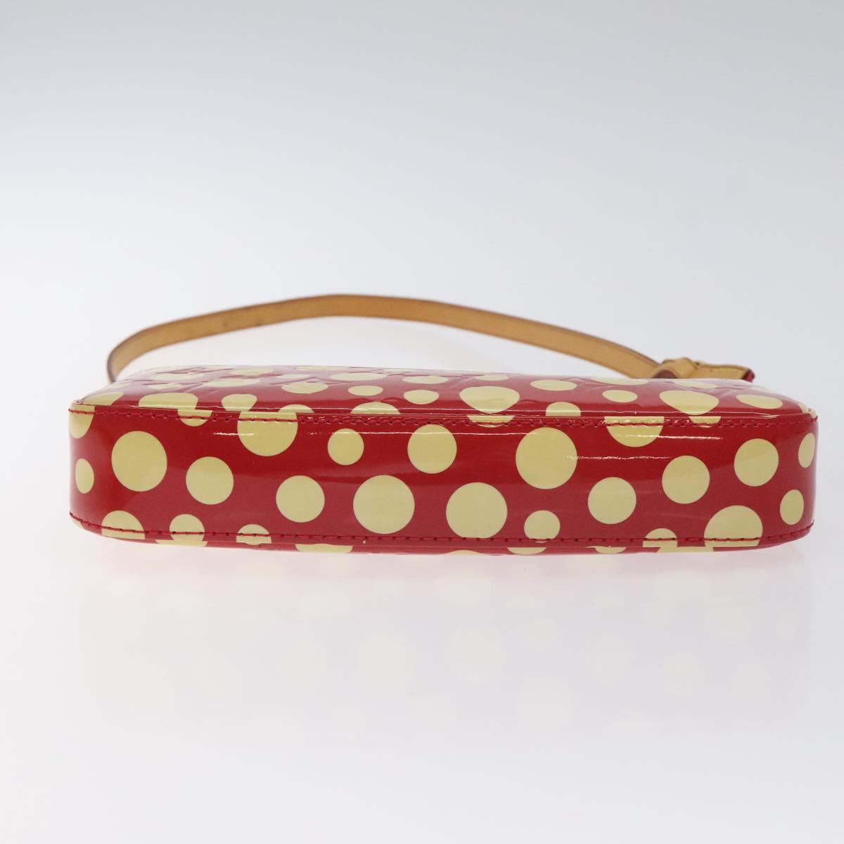 Louis Vuitton Pochette Accessoire, Red, Patent Leather, clutch