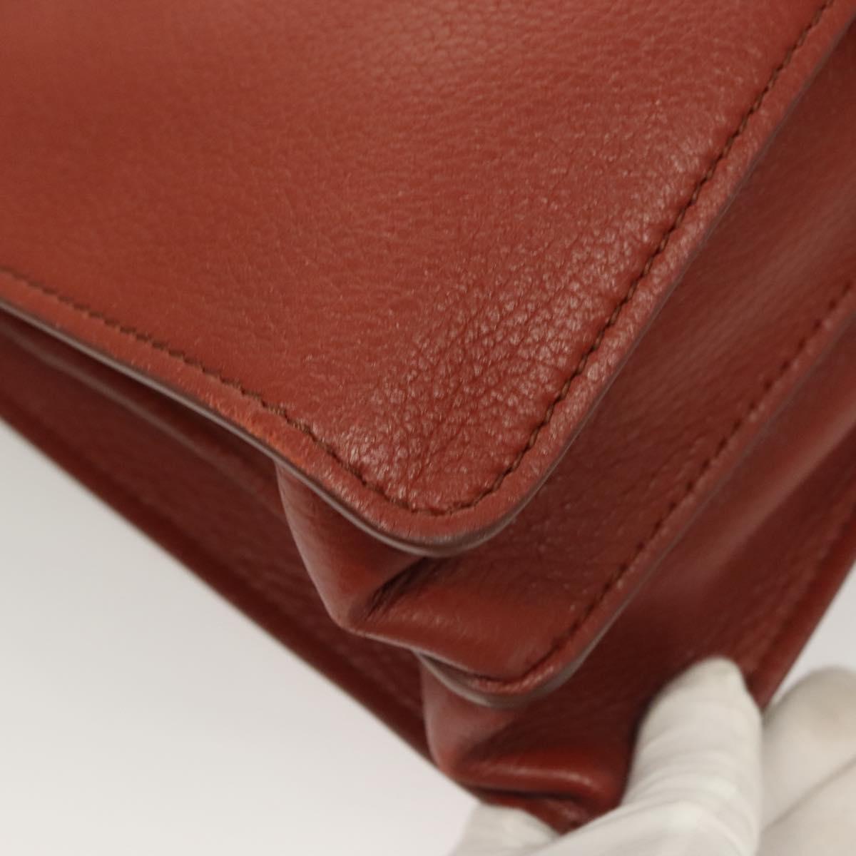 Chloé Aby, Brown, Leather, handbag