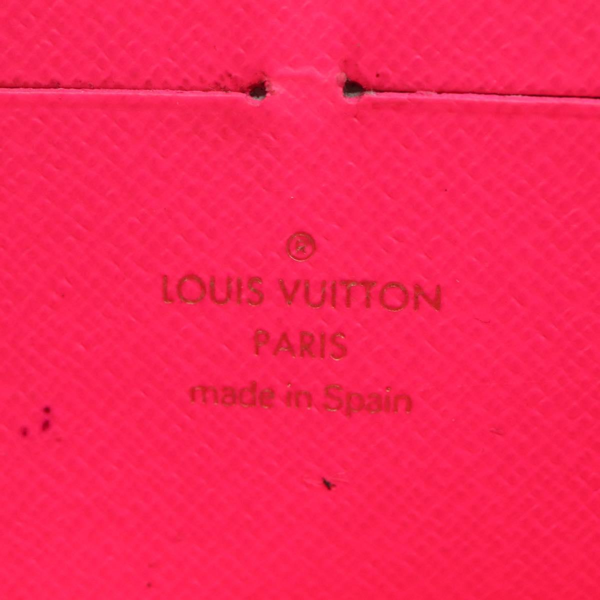 Louis Vuitton Zippy wallet, Pink, Canvas, wallet