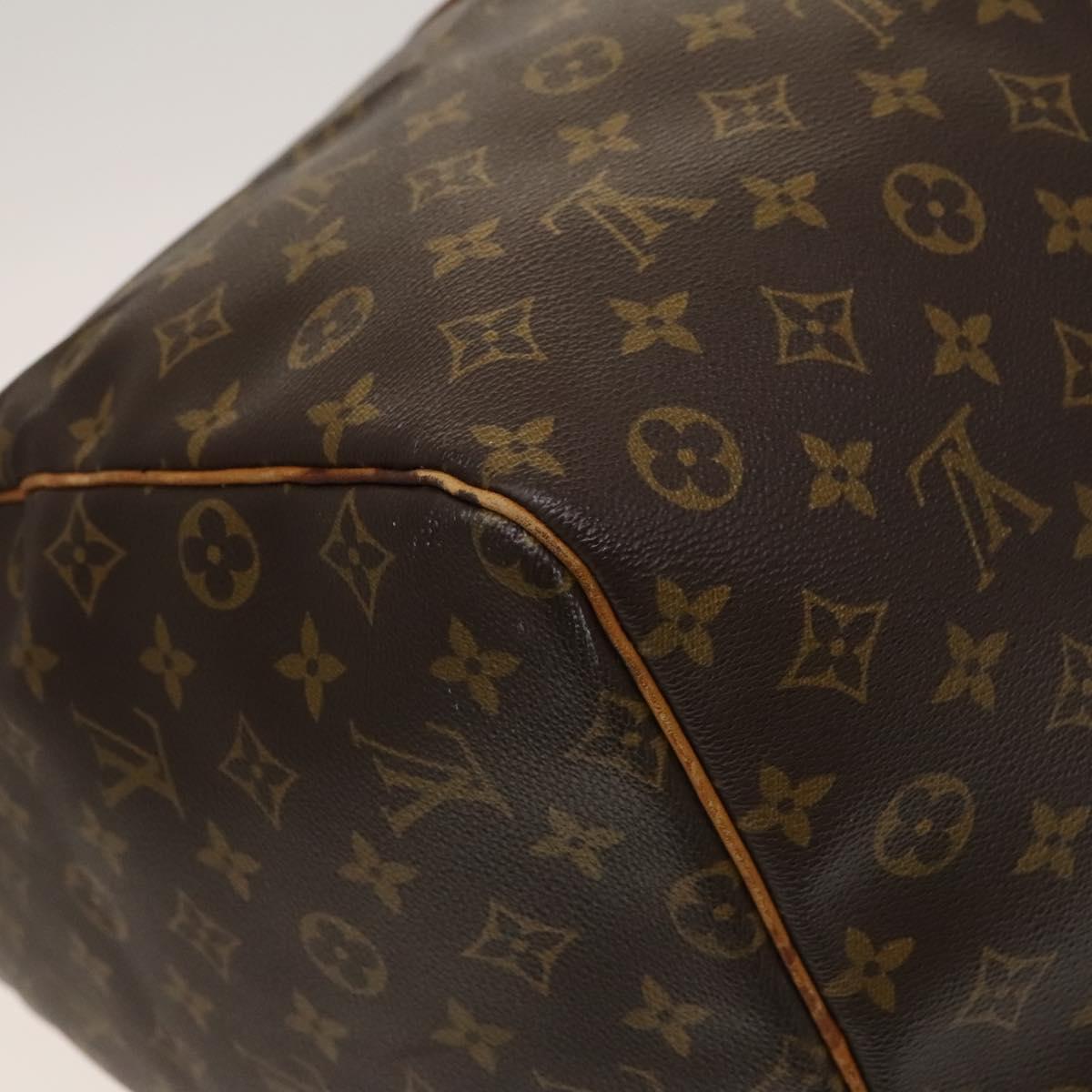 Louis Vuitton Keepall 60, Brown, Canvas, travel