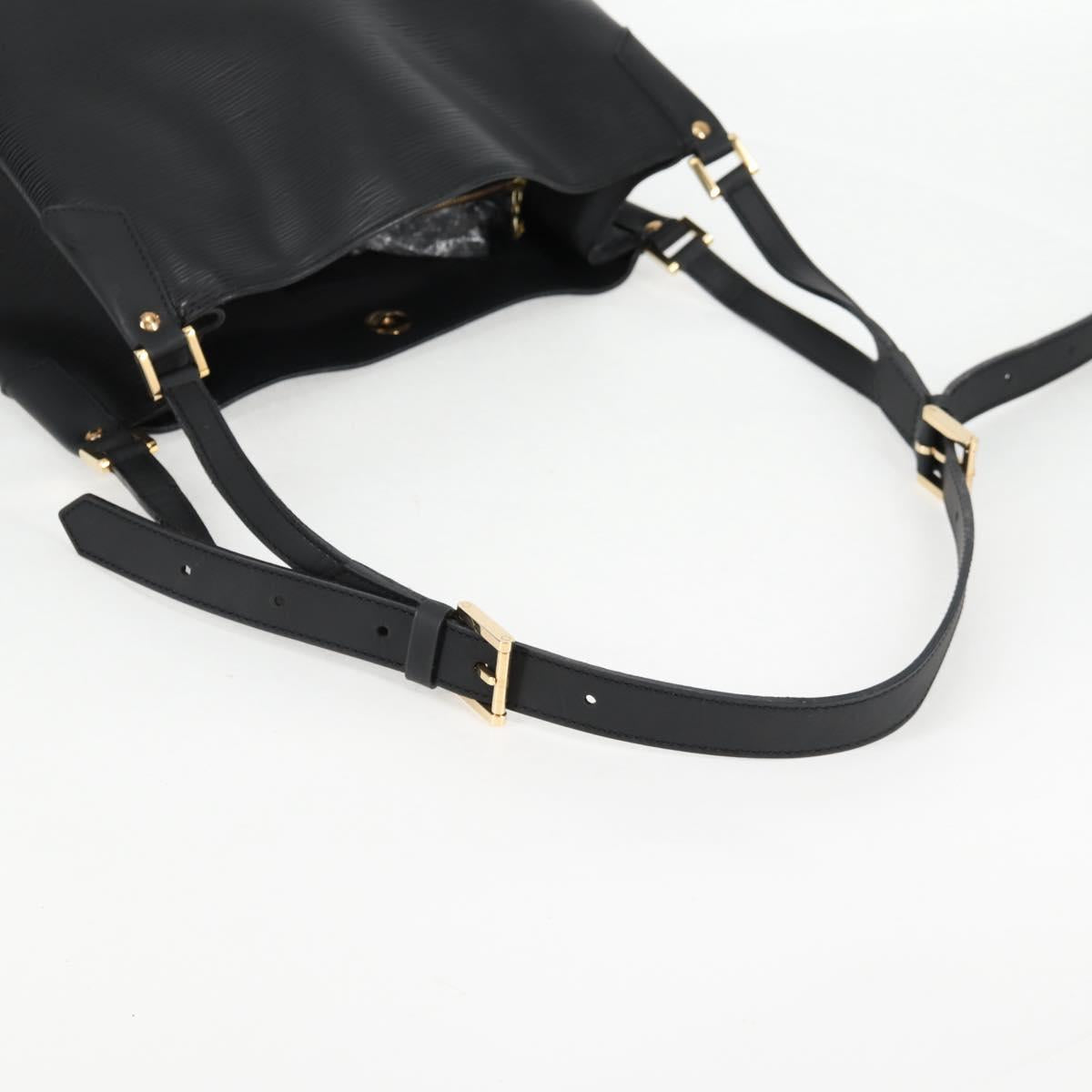 Louis Vuitton Mandala, Black, Leather, shoulder