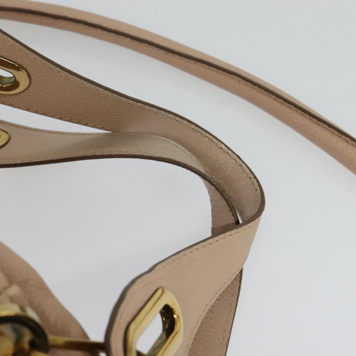 Chloé Paraty, Beige, Leather, handbag