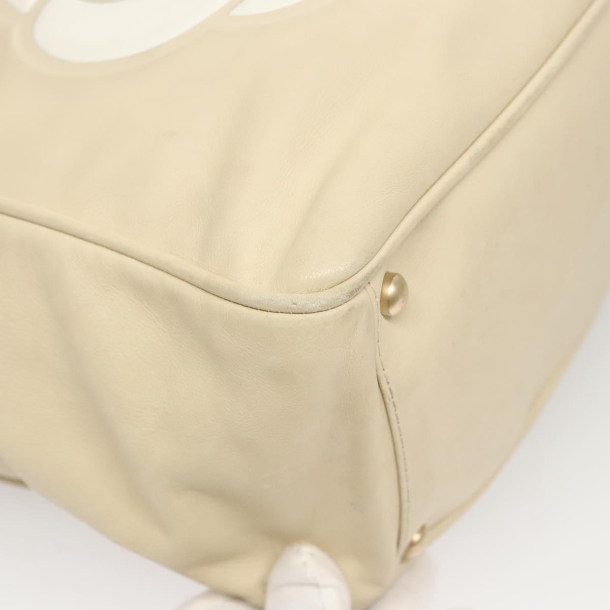 Chanel Camellia, Beige, Leather, tote