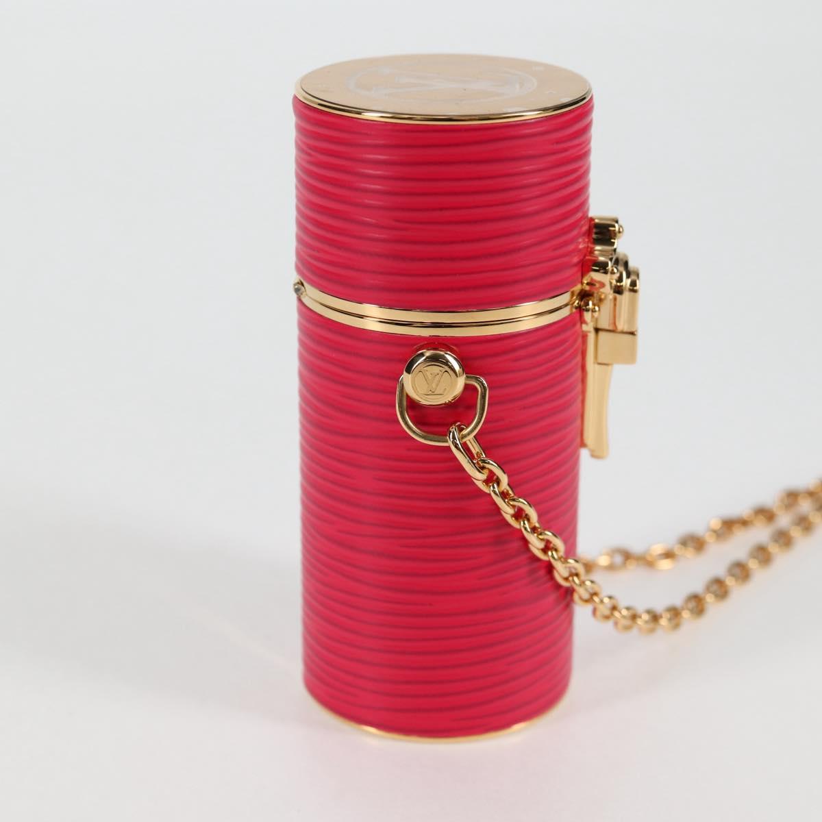 Louis Vuitton Lipstick, Red, Leather, clutch