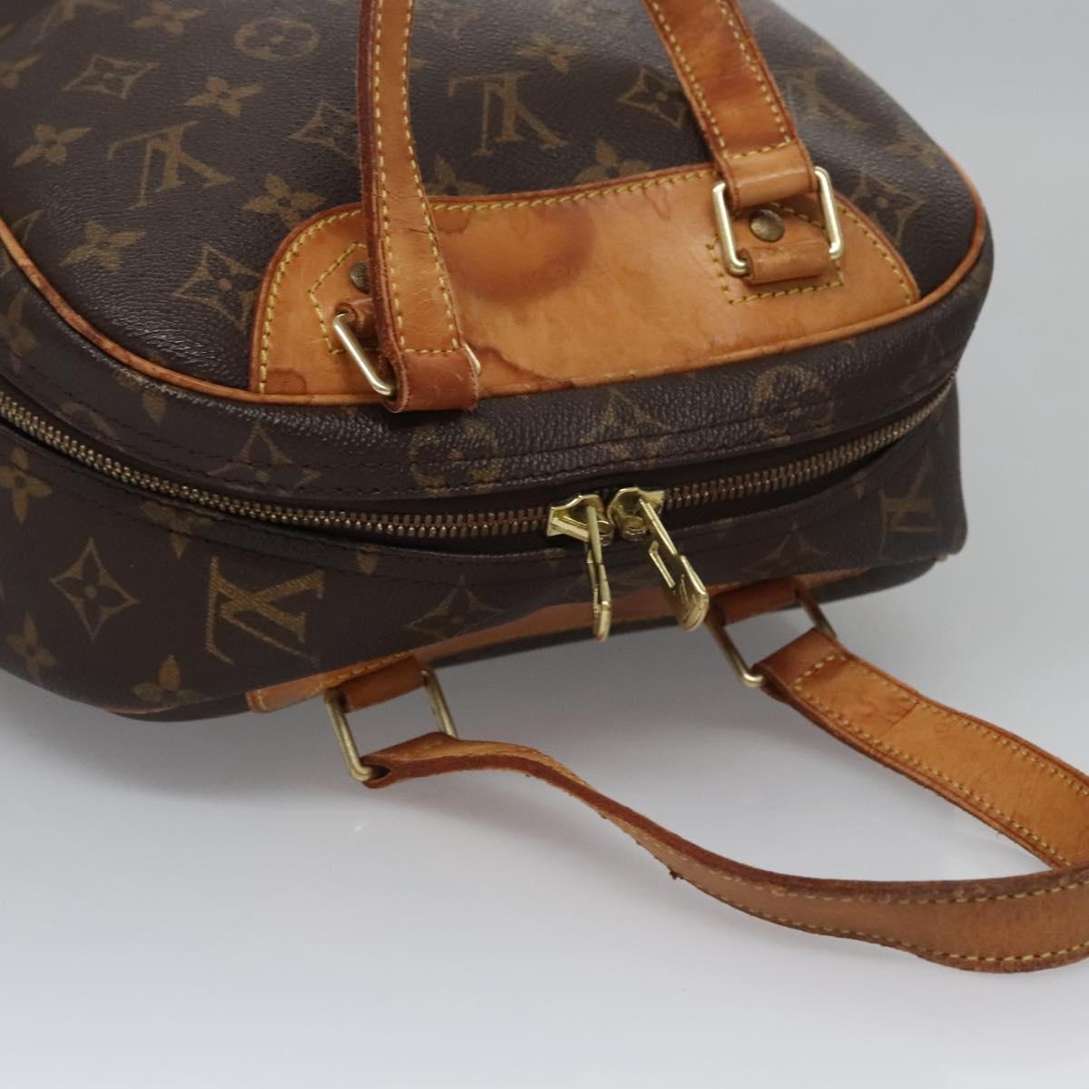 Louis Vuitton Excursion, Brown, Canvas, handbag