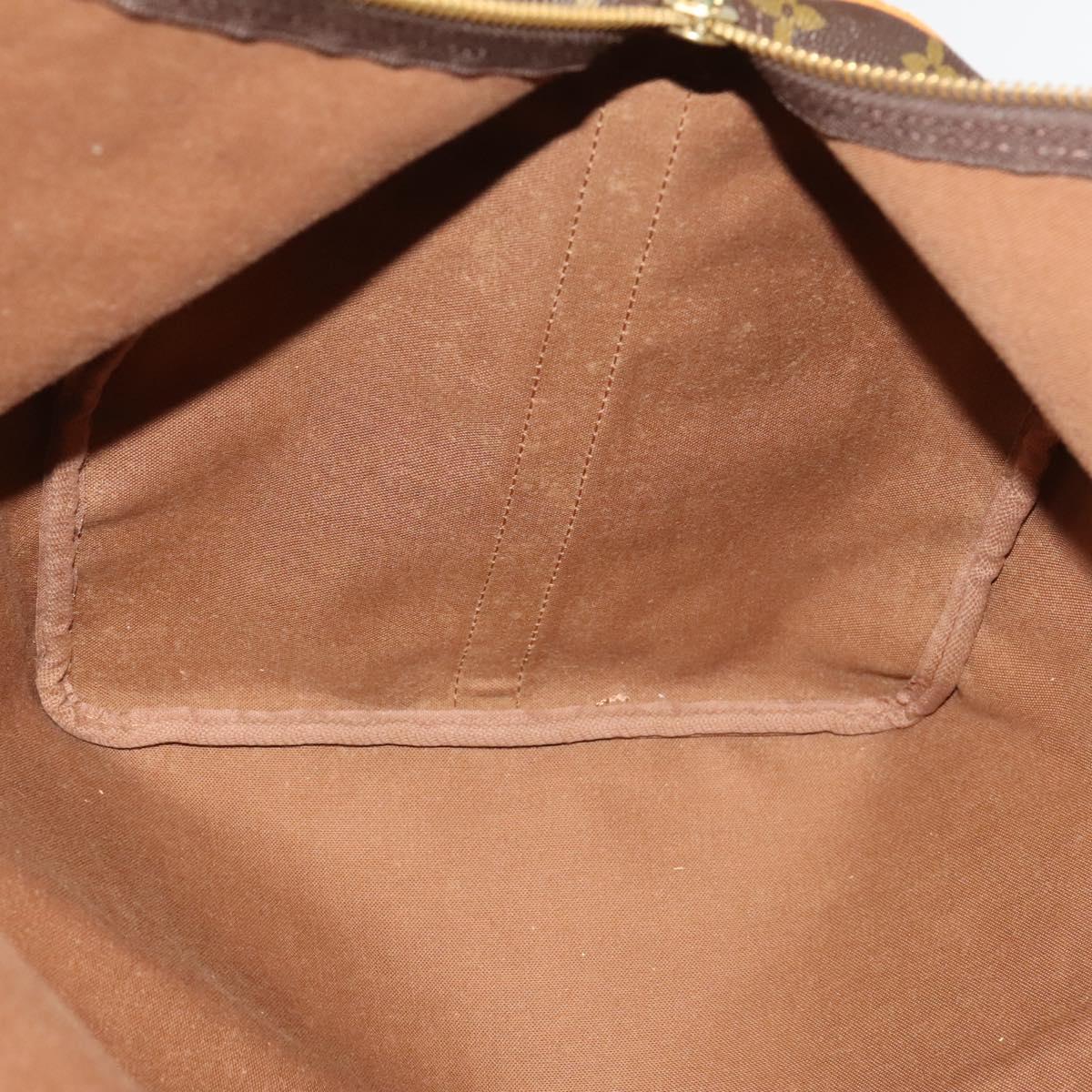 Louis Vuitton Keepall Bandoulière 60, Brown, Canvas, travel