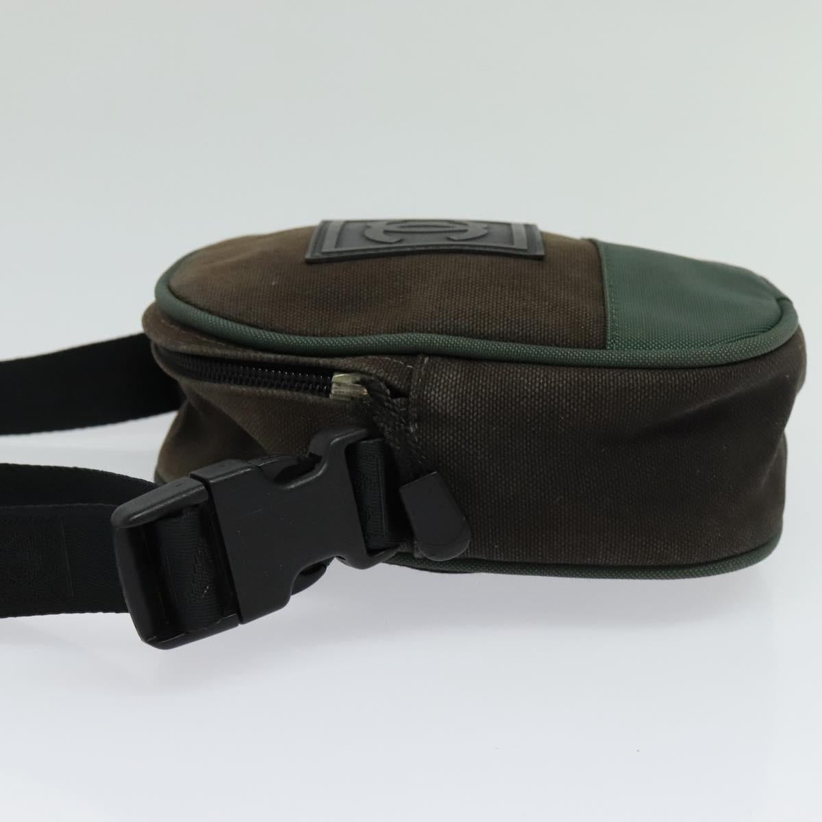 Chanel Sport line, Brown, Canvas, shoulder