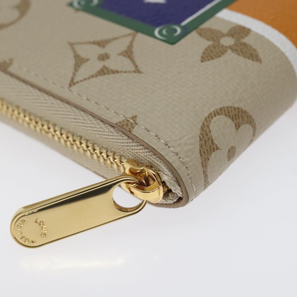 Louis Vuitton Zippy coin purse, Beige, Canvas, wallet