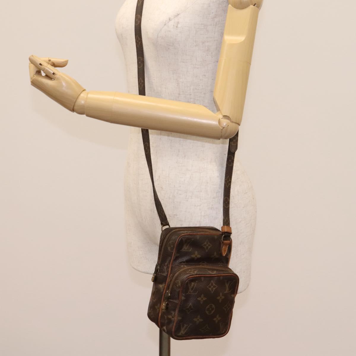 Louis Vuitton Mini amazone, Brown, Canvas, shoulder