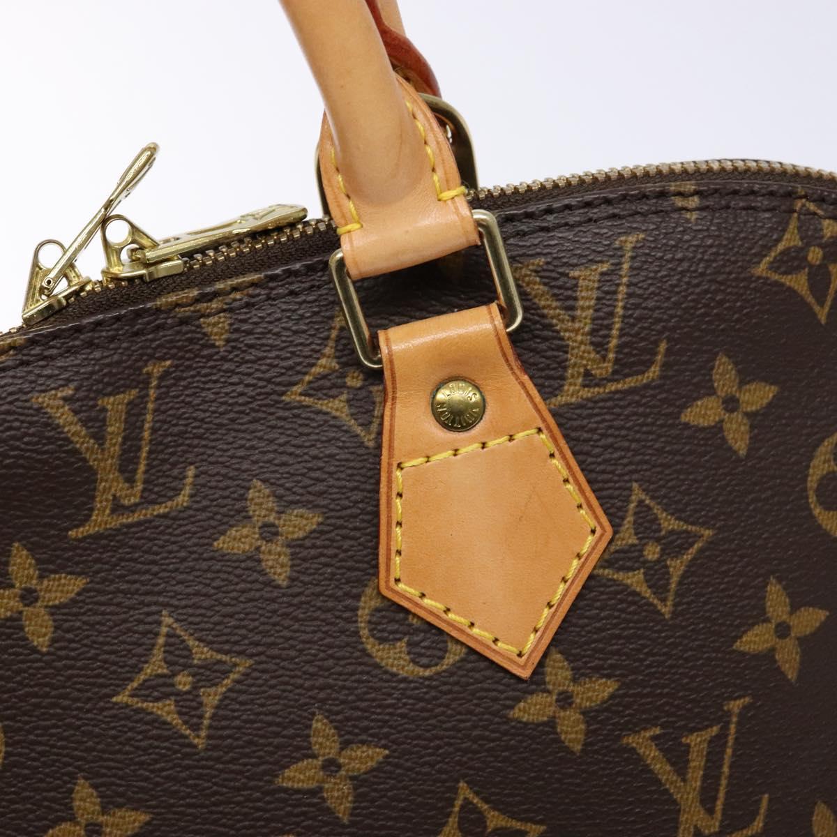 Louis Vuitton Alma, Brown, Canvas, handbag