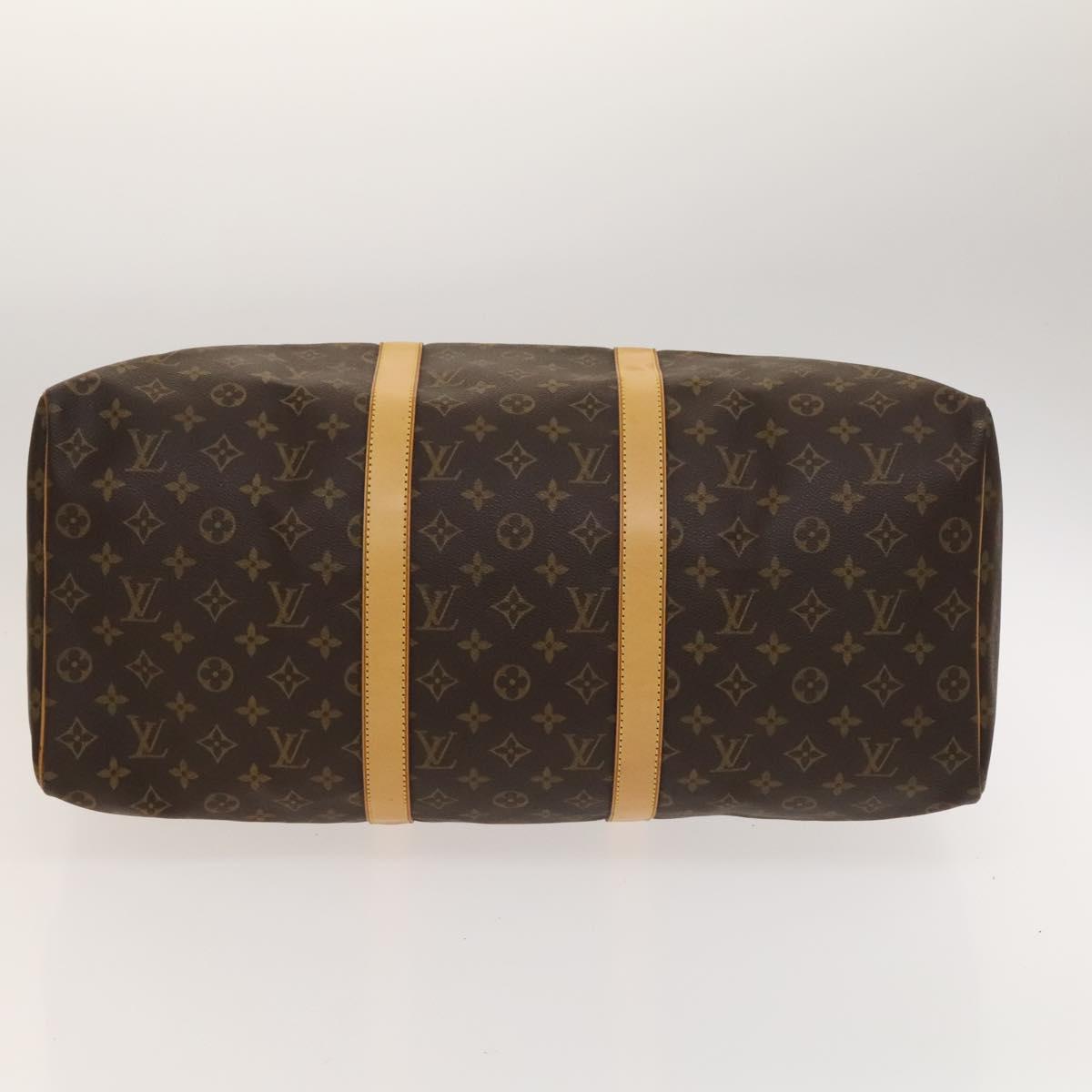 Louis Vuitton Keepall 50, Brown, Canvas, travel