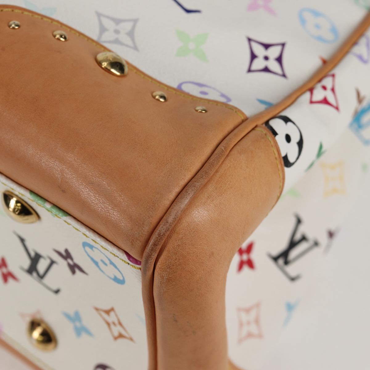Louis Vuitton Beverly, White, Canvas, handbag