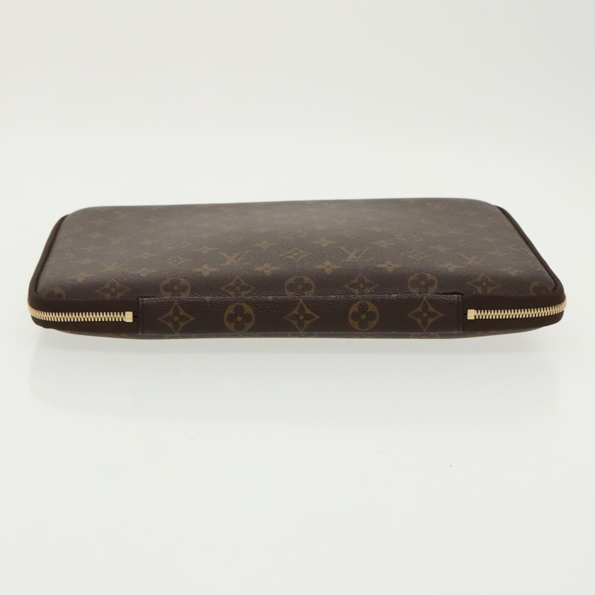 Louis Vuitton Housse ordinateur, Brown, Canvas, wallet